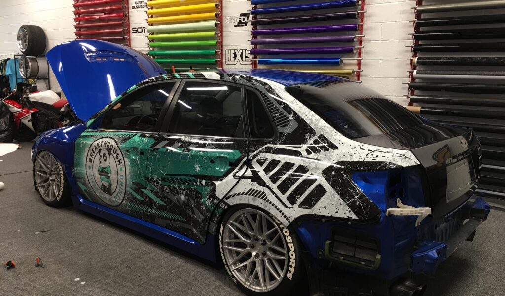 Subaru wrx PANDA - Wrap Like Royalty